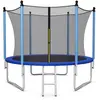 Trampoline - COSTWAY - 244cm - Filet de sécurité - Tapis de saut - Cha...
