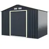 COSTWAY Abri de Jardin en Métal 5,29 ?277 x 191 x 202 cm avec 2 Portes...