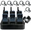 Retevis RB619 Talkie Walkie, PMR446 1650mAh, avec Chargeur à Six Ports...