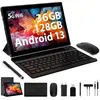 Tablette Tactile 10.1 Pouces POWMUS 1006, 36Go+128Go, Android 13, Octa...