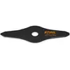 Couteau à herbe 2 dents Ø230mm STIHL 40017133805 alésage 25,4mm TU
