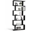 COSTWAY Bibliothèque Étagère pour Livres Meuble Rangement de 6 Niveaux...