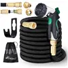 TRESKO® Tuyau d'arrosage 7,5m Flexible et Extensible pour Jardin | ave...