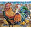 Stained Glass Chickens 1000 Pièces  SunsOut