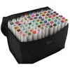 TouchFive Marker Lot de 80 marqueurs à alcool double pointe Animation ...
