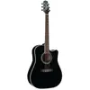 Takamine EF341SC guitare folk électro-acoustique Black