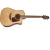 Takamine P4DC naturel, guitare folk él.-acoustique dreadnought (pan co...