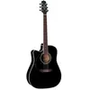 Takamine Japon EF341SC-lh Black LH