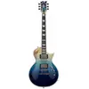 Esp Ltd Esp E-Ii Eclipse Blue Natural Fade Buckeye Burl + Étui