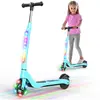 Trottinette Electrique Pour Enfants 6-14 Ans - Écran Led - Néons Color...