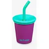 Verre Klean Kanteen Straw Lid 295 ml lilas bleu enfant