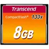 Transcend 8 Go Carte Mémoire CompactFlash (CF) UDMA 4 133x TS8GCF133