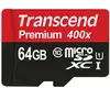 Transcend TS64GUSDU1 mémoire flash 64 Go MicroSDXC MLC Classe 10