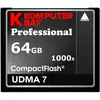 Transcend CompactFlash Card 1000x 64GB 64 Go MLC