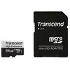 Carte microSDXC Transcend USD350V 64 Go avec adaptateur SD, NAND, V30