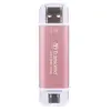 Transcend ESD310 1 To - Rose - SSD externe USB-C & USB-A