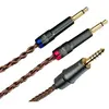Câble premium symétrique cuivre Meze audio mono 3,5 mm à 4,4 mm