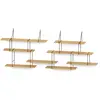 Étagère murale - Studio Hausen - Duo link shelf - Noir - 280x96x24 cm