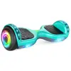 SISIGAD Hoverboard 6.5" Enfant avec Bluetooth LED - Vert