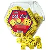 Learning Resources Baril De 200 Dés Mousse 2x2cm Points