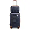 Kono Set de 2 Valise Cabine Rigide Valises de Voyage 55cm à 4 roulette...