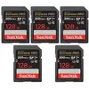 SanDisk 5PCS Carte mémoire SD SDXC 128 Go SanDisk Extreme Pro SDXC UHS...