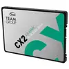 Team Group CX2 - SSD - 256 Go - interne - 2.5" - SATA 6Gb/s - vert