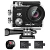 Dragon Touch Vision 3 Caméra Sport 4k WiFi avec Télécommande 2.4G, Eta...
