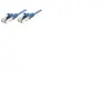 Ic intracom Intellinet 330657 Câble CAT5e SFTP Bleu