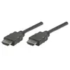 Manhattan HDMI Câble de raccordement [1x HDMI mâle - 1x HDMI mâle] 1 m noir