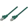 Intellinet Network Patch Cable, Cat6, 1m, Green, CCA, U/UTP, PVC, RJ45...