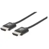 Manhattan 394376 ultradünnes câble hdmi haute vitesse avec canal ethernet 3 m noir