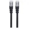 Intellinet 735209 Câble Réseau, RJ45 Connecteur Mâle, Cat 6 SFTP 100% Cuivre, Noir, 0,5 m