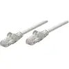 intellinet 736992 Câble Réseau, RJ45 Connecteur Mâle, Cat 6a SFTP 100% Cuivre, Gris, 0,25 m