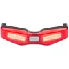 GIRO Luce Post ROC LOC 5 LED BLK 22 Unisex-Adult, Black, Taille Unique