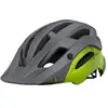 Giro Manifeste Casque de vélo pour Hommes, Noir Mat métallisé/Vert Citron, L