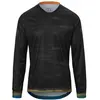 Giro Bike T-shirt Roust LS Respirante Noir Orange Bleu XXL Manches Longues