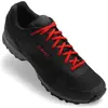 Giro Chaussures Gauge MTB Noir/Rouge Foncé Taille 40 avec Semelle en Caoutchouc