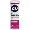 GU Lot de 8 boîtes de 8 tablettes d'hydratation pour boisson Tri-Berry