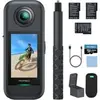 AKASO 360 Kit de Camera Sport à 360° avec 5.7K avec Carte Mémoire 256G...