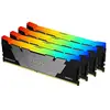 Kingston FURY Renegade RGB 32Go 3600MT/s DDR4 CL16 DIMM (Kit de 4) Mémoire pour PC de Game - KF436C16RB2AK4/32