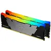 Kit de mise à niveau DDR4 DIMM 16GB - KINGSTON - FURY Ren RGB - 3200 MHz - CL16 - ECC