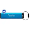 Clé USB-C Kingston IronKey Keypad 200C 64 Go - Bleu - USB 3.2