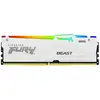 Kingston FURY Beast RGB Blanc DDR5 6000 MHz 32 Go 2x16 Go CL36