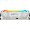 Kingston Technology FURY 16 Go 6400 MT/s DDR5 CL32 DIMM Renegade RGB Blanc XMP