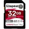 Canvas React Plus sdhc 32 gb uhs-ii U3 V90 Full HD/4K/8K SDR2/32GB - Kingston