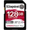 Kingston Canvas React Plus - carte memoire flash - 128 Go - SDXC UHS-II