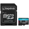 Kingston Canvas Go! Plus - carte memoire flash - 64 Go - microSDXC UHS-I