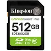 Kingston Technology Kingston Cartes mémoire SD Canvas Select Plus 512G...