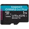 Kingston Canvas Go Plus microSDXC Memory Card Gen4 200MB/s A2 U3 V30 1...